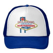 Snowmobiling/Welcome to the Northwoods Hats