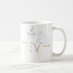Snowpeople Bride and Groom Mug