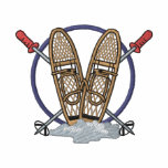 Snowshoe Logo embroidered shirts