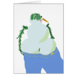 snowwoman w butt in jeans cards
