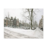 Snowy Amsterdam in the Netherlands Postcards