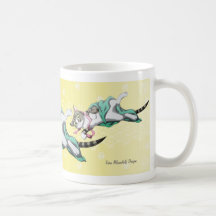 Snowy Cat Mug