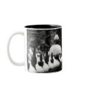 Snowy Fence mugs