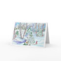 Snowy Forest Card