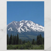 Snowy Mountain Flyer Design