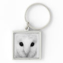 Snowy Owl Keychain