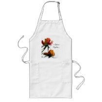 Snowy Rose Aprons