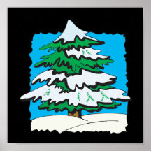Snowy Tree.png Poster
