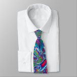 Snozzberries Psychadelic Fractal ties