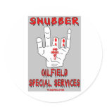 Snubber, Oil Field Sticker