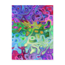 So abstract 4.1 post cards