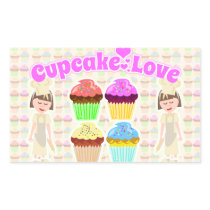 So Cute Cupcake Love Too Stickers