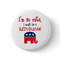 So Cute Republican Button