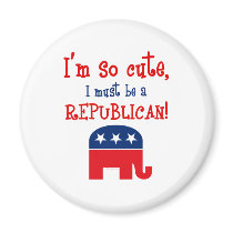 So Cute Republican Magnet
