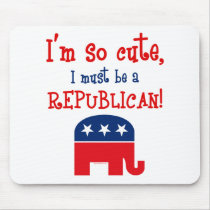So Cute Republican Mousepad
