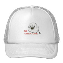 So Hardcore Comic Face Trucker Hats