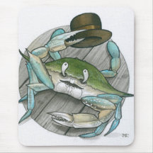 "So long Crabby!" Mouse Pads