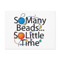 So Many Beads New Postcard