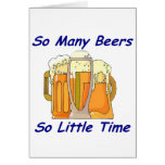 So Many Beers, So Little Time cards