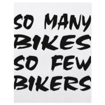 So Many Bikes So Few Bikers Flyer