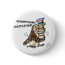 So Many Books Buttons