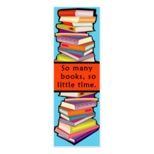 So Many Books Customisable Bookmarks Business Card Templates