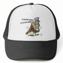 So Many Books Mesh Hat