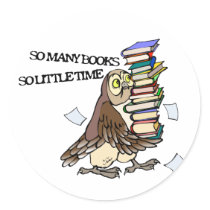 So Many Books Stickers