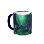 So Many Peacocks Art Mug