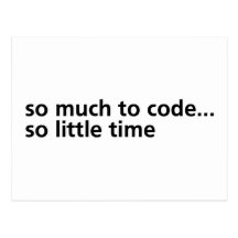 So Much To Code... Postcards