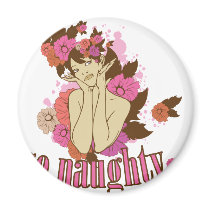So Naughty Fridge Magnet