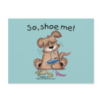 So, shoe me! postcard