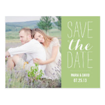 SO SWEET | SAVE THE DATE ANNOUNCEMENT POST CARD