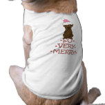 SO VERY MERRY! Chocolate Lab Christmas Dog Clothes