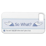 So What? (Facebook Button) iPhone 5 Case