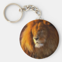 Soaking Up the Sun, King of the Jungle Lion II Key Chains