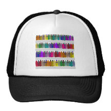 Soap Bottle Rainbow - for bathrooms, salons etc Hat