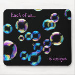 soap bubbles by tdgallery mouse pad mousepads