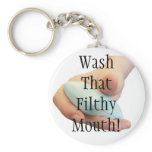 Soap in Hand keychains