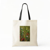 Soapwort gentian and Nodding ladies tresses Tote Bags
