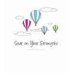 "Soar on Your Strengths" Ladies Scoop-Neck T-shirt