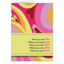 Sobriety Anniversary Greeting Card