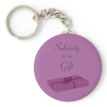 Sobriety is a Gift key chain keychains