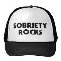 Sobriety Rocks Trucker Hat