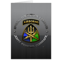 SOC Joint Forces Command CSIB+SSI Greeting Cards