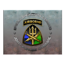 SOC Joint Forces Command CSIB+SSI Postcards