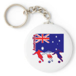 Soccer Australia keychains