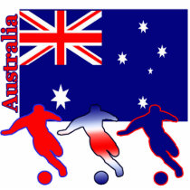 Soccer Australia Photo Cutout