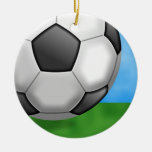 Soccer Background Ornament