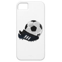 Soccer Ball and Cleats iPhone 5 Covers
